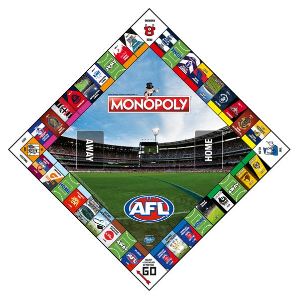 Image Pop Weasel - Image 2 of Monopoly - AFL Edition - Winning Moves - Board Game - Image - Pop Weasel