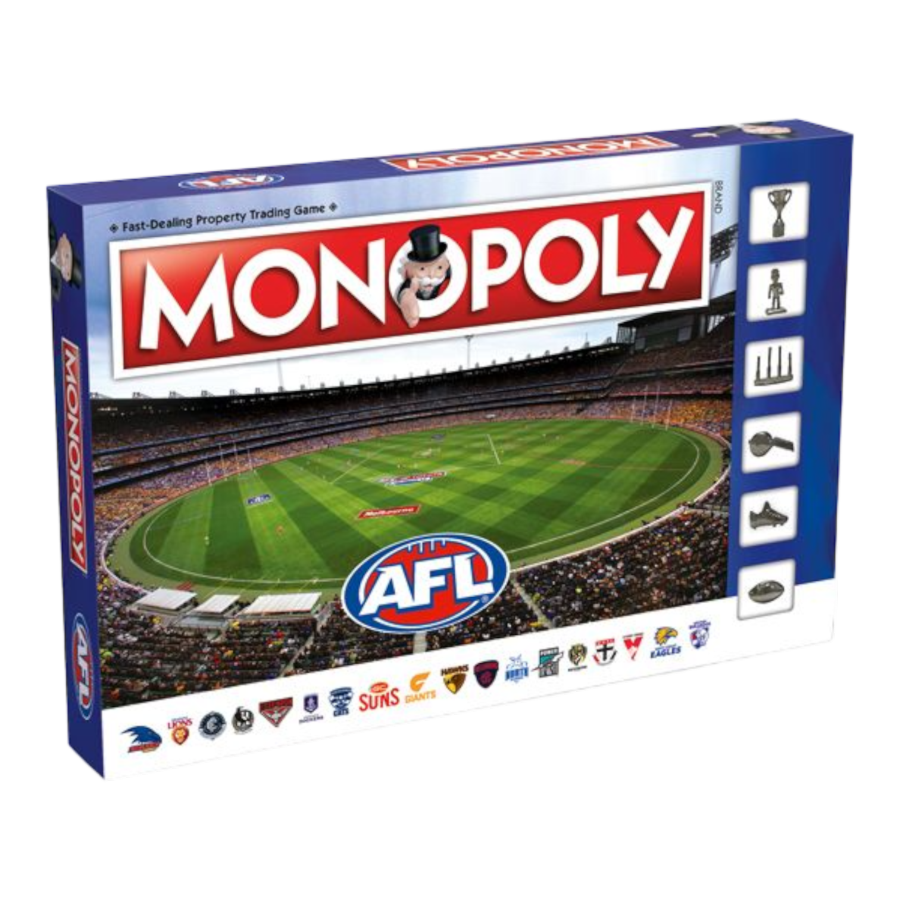 Monopoly - AFL Edition - Winning Moves - Board Game - Image - Pop Weasel