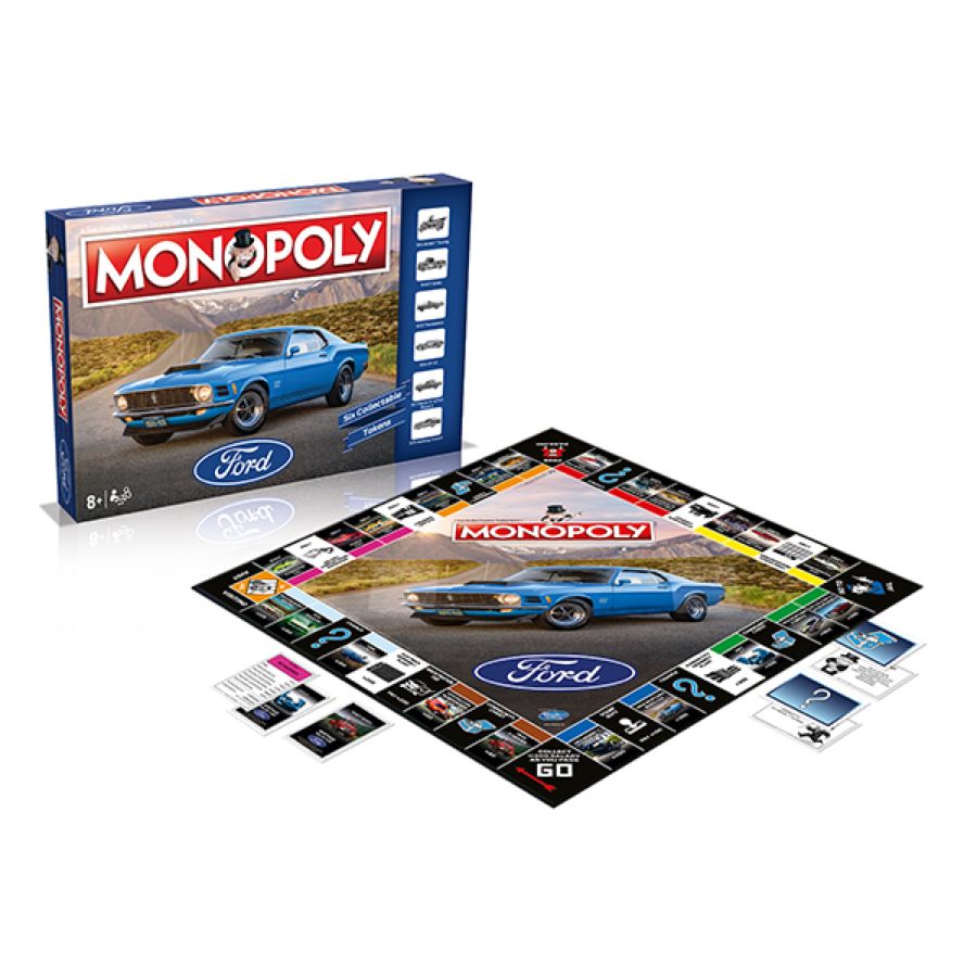 Image Pop Weasel - Image 4 of Monopoly - Ford Edition - Winning Moves - Board Game - Image - Pop Weasel