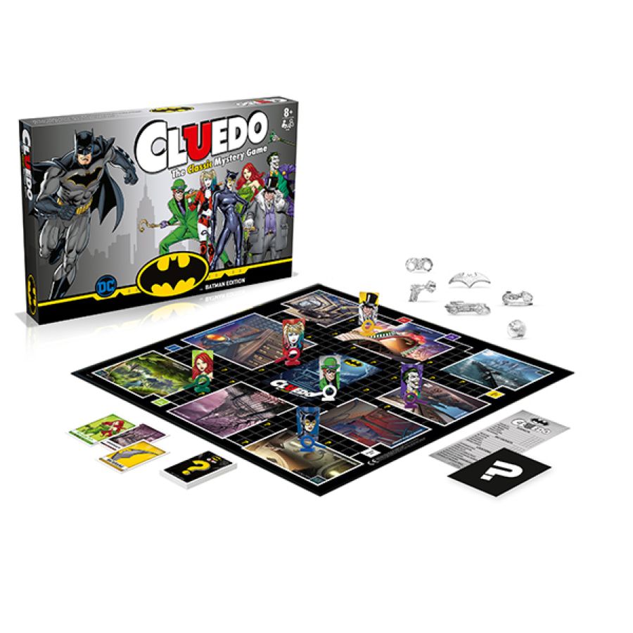 Image Pop Weasel - Image 3 of Cluedo - Batman Edition - Winning Moves - Board Game - Image - Pop Weasel