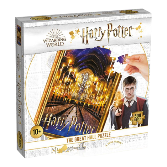 Harry Potter - The Great Hall 500 piece Jigsaw Puzzle - Winning Moves image