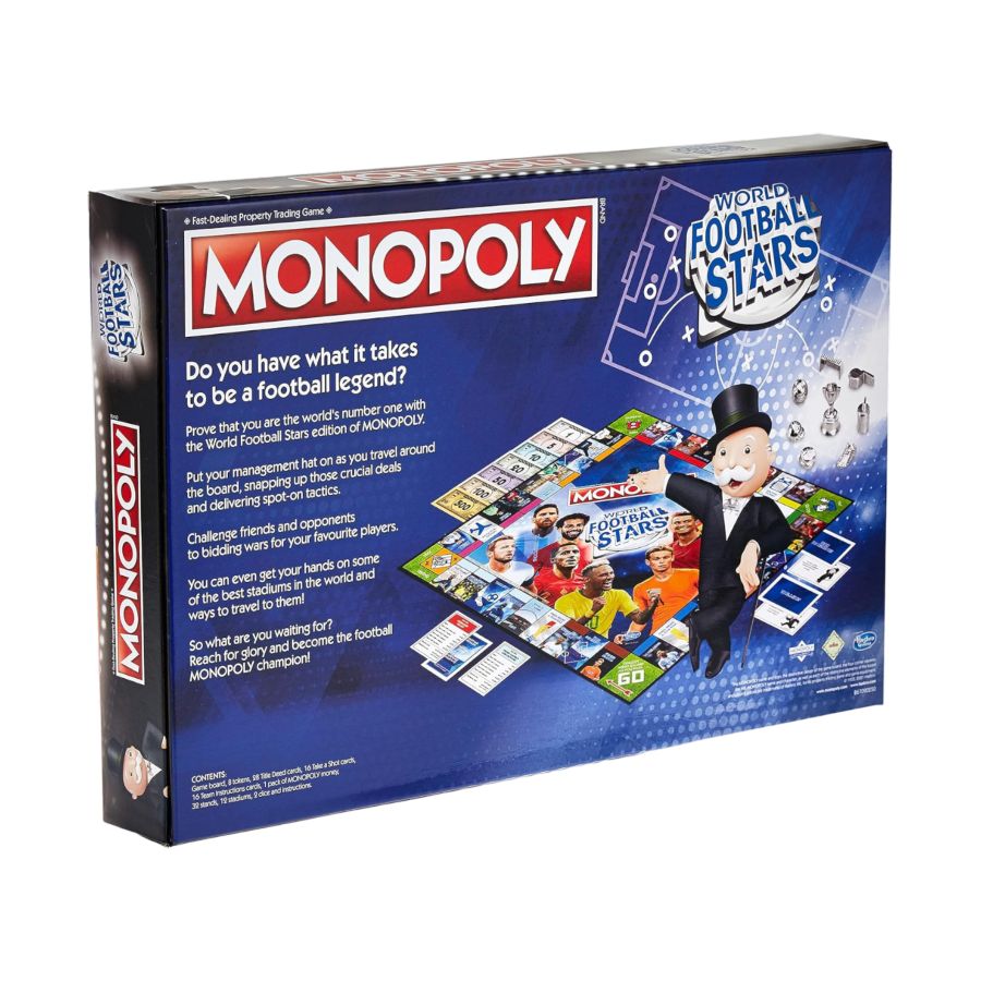 Pop Weasel - Image 2 of Monopoly - World Football Stars Edition - Winning Moves - Board Games - Image - Pop Weasel