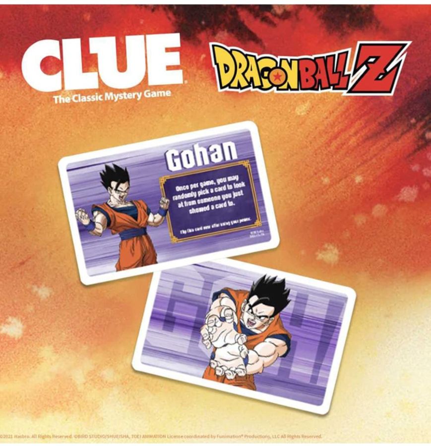 Image Pop Weasel - Image 7 of Cluedo - Dragon Ball Z Edition - Winning Moves - Board Game - Image - Pop Weasel