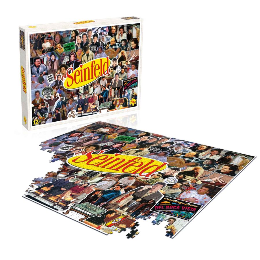 Image Pop Weasel - Image 3 of Seinfeld - 1000 Piece Jigsaw Puzzle - Winning Moves - Jigsaw - Image - Pop Weasel