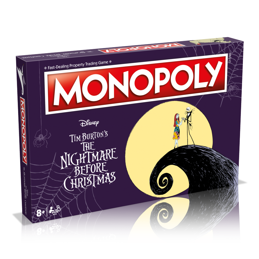 Monopoly - The Nightmare Before Christmas 2 Edition - Winning Moves - Board Game - Image - Pop Weasel