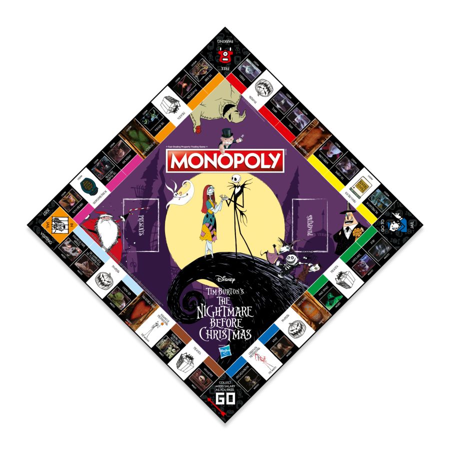 Image Pop Weasel - Image 3 of Monopoly - The Nightmare Before Christmas 2 Edition - Winning Moves