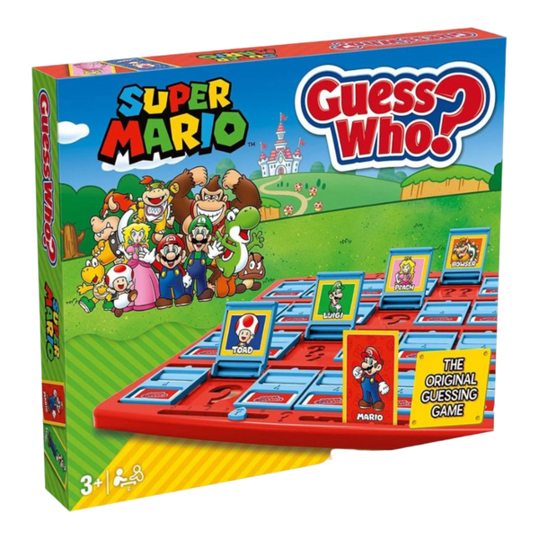 Pop Weasel Image of Guess Who - Super Mario Edition - Winning Moves