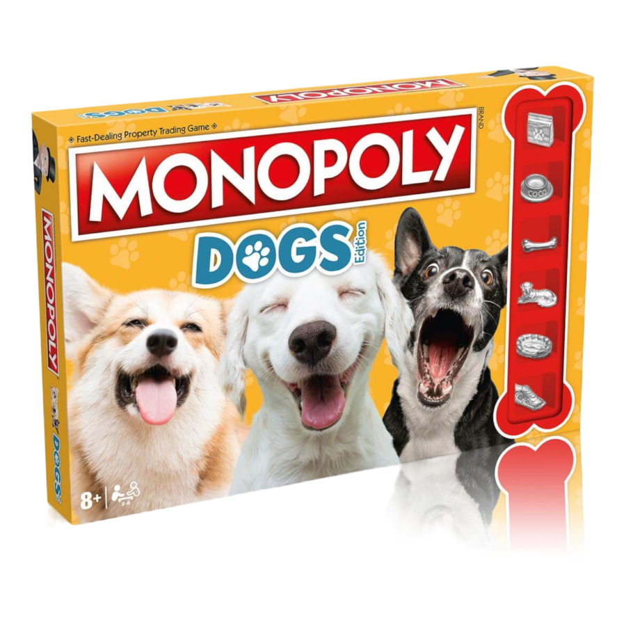 Pop Weasel Image of Monopoly - Dogs Edition - Winning Moves - Board Games - Image - Pop Weasel