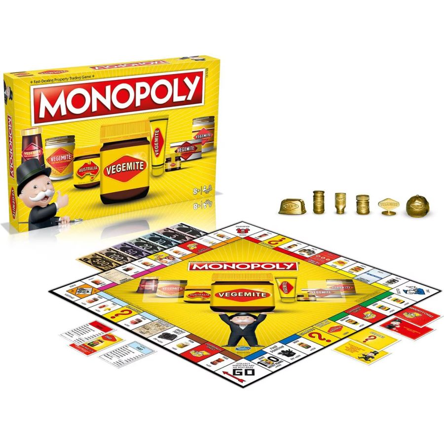 Image Pop Weasel - Image 3 of Monopoly - Vegemite Edition - Winning Moves - Board Game - Image - Pop Weasel