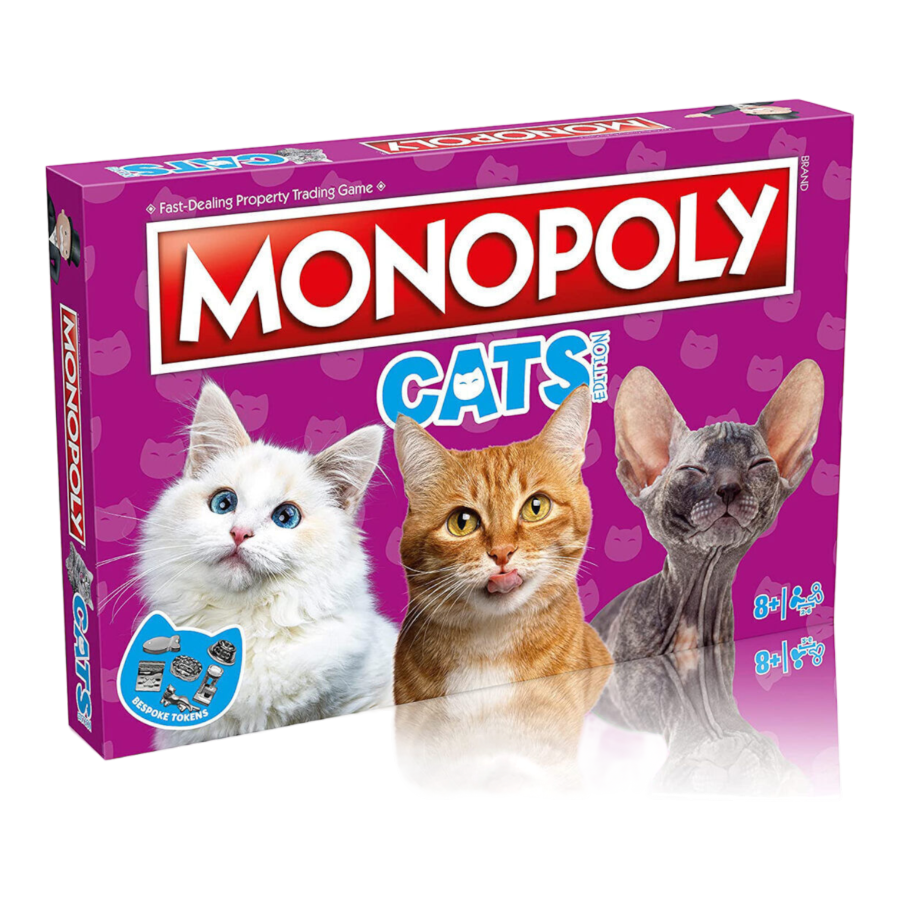 Pop Weasel Image of Monopoly - Cats Edition - Winning Moves - Board Games - Image - Pop Weasel