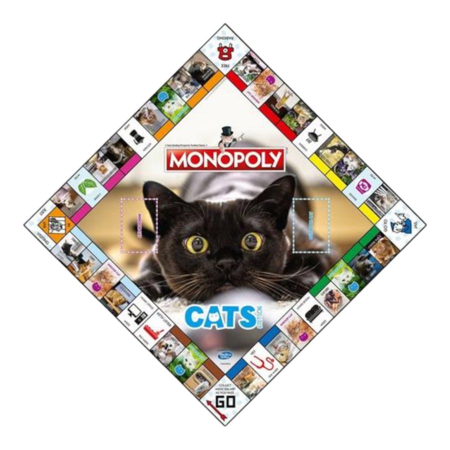 Pop Weasel - Image 3 of Monopoly - Cats Edition - Winning Moves - Board Games - Image - Pop Weasel