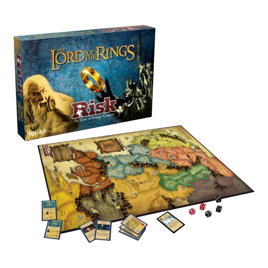 Pop Weasel - Image 2 of Risk - Lord of the Rings Edition - Winning Moves - Board Games - Image - Pop Weasel