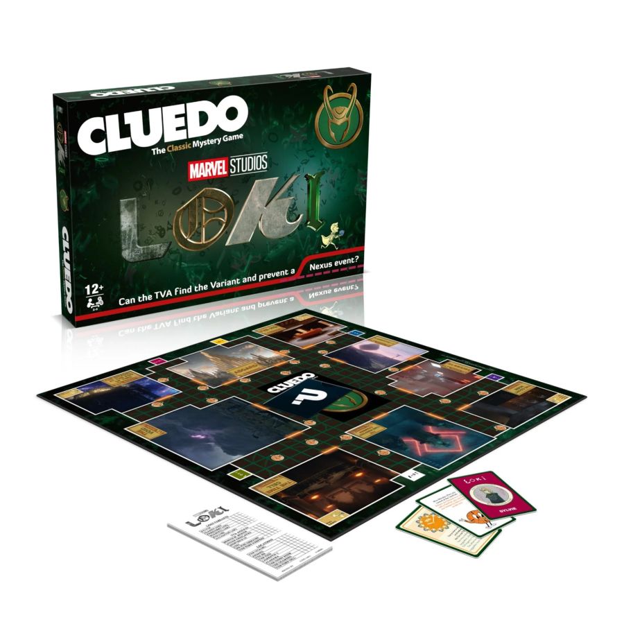 Pop Weasel - Image 2 of Cluedo - Loki Edition - Winning Moves - Board Games - Image - Pop Weasel