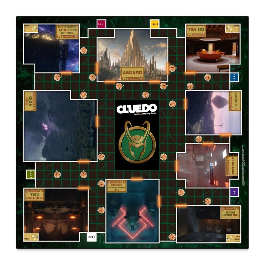 Pop Weasel - Image 3 of Cluedo - Loki Edition - Winning Moves - Board Games - Image - Pop Weasel