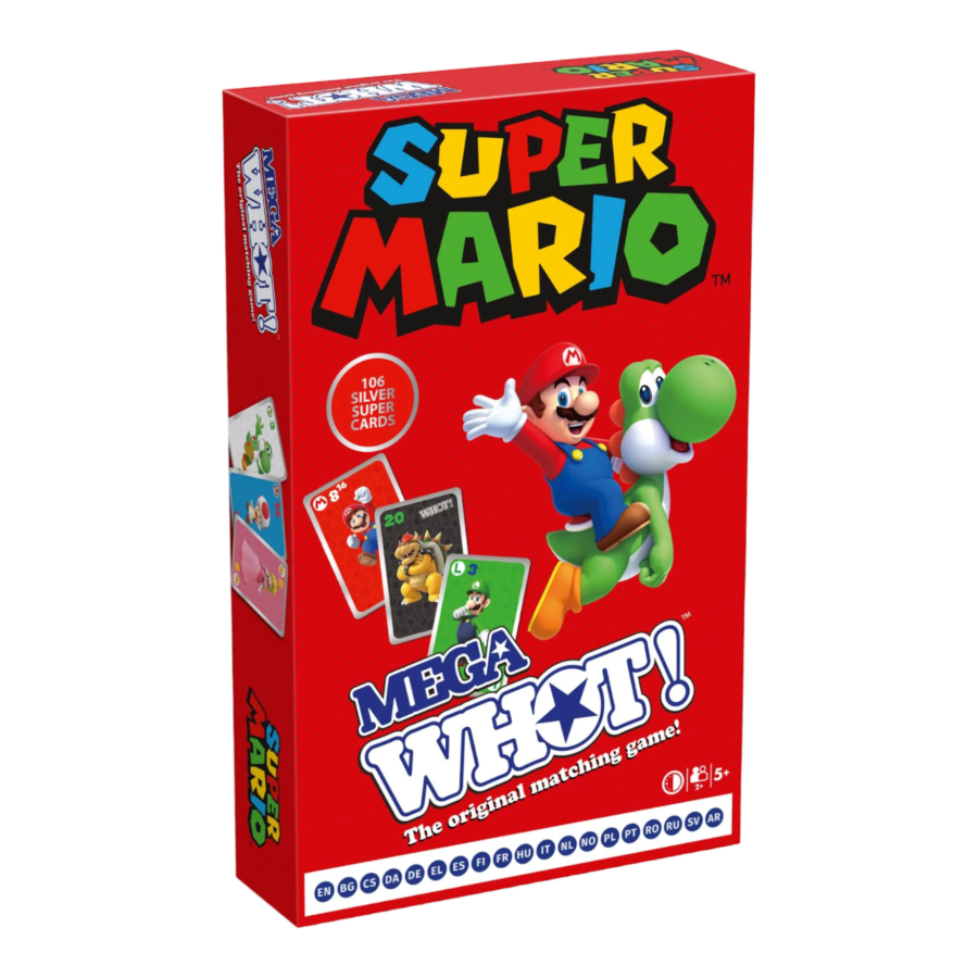 Pop Weasel Image of Super Mario Bros - Mega WHOT! - Winning Moves - Board Games - Image - Pop Weasel