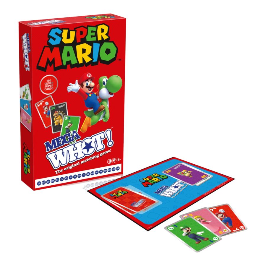 Pop Weasel - Image 2 of Super Mario Bros - Mega WHOT! - Winning Moves - Board Games - Image - Pop Weasel