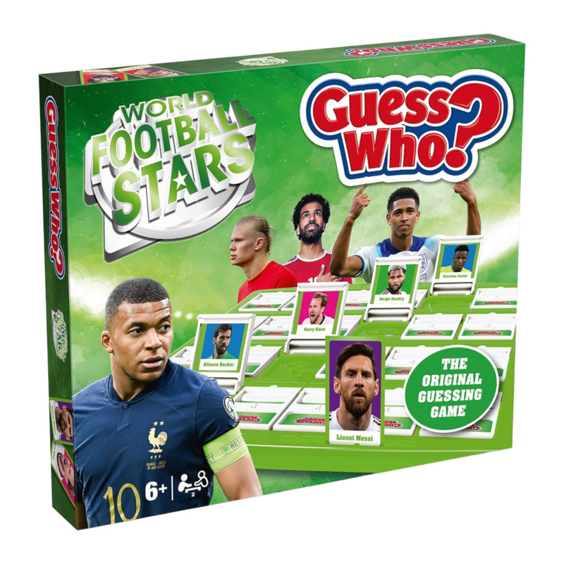 Pop Weasel Image of Guess Who - World Football Stars Edition - Winning Moves