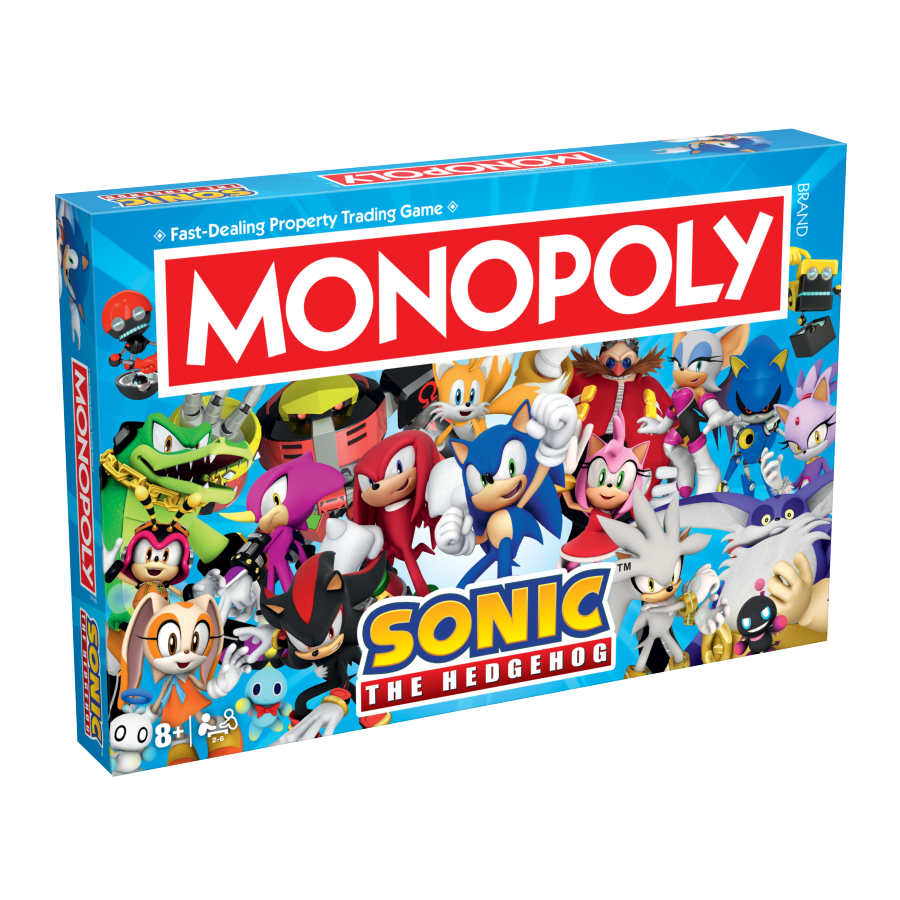 Monopoly - Sonic The Hedgehog Edition - Winning Moves - Board Game - Image - Pop Weasel