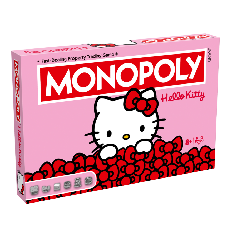 Monopoly - Hello Kitty Edition - Winning Moves - Board Game - Image - Pop Weasel