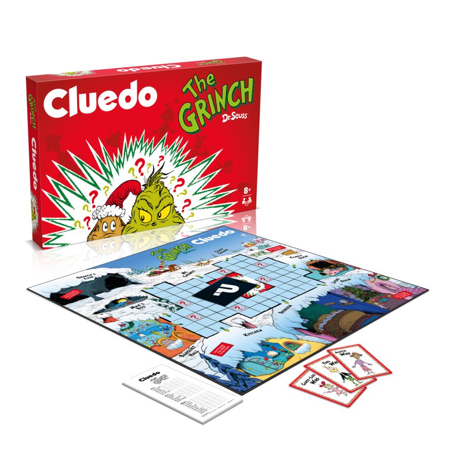 Image Pop Weasel - Image 3 of Cluedo - The Grinch Edition - Winning Moves - Board Game - Image - Pop Weasel