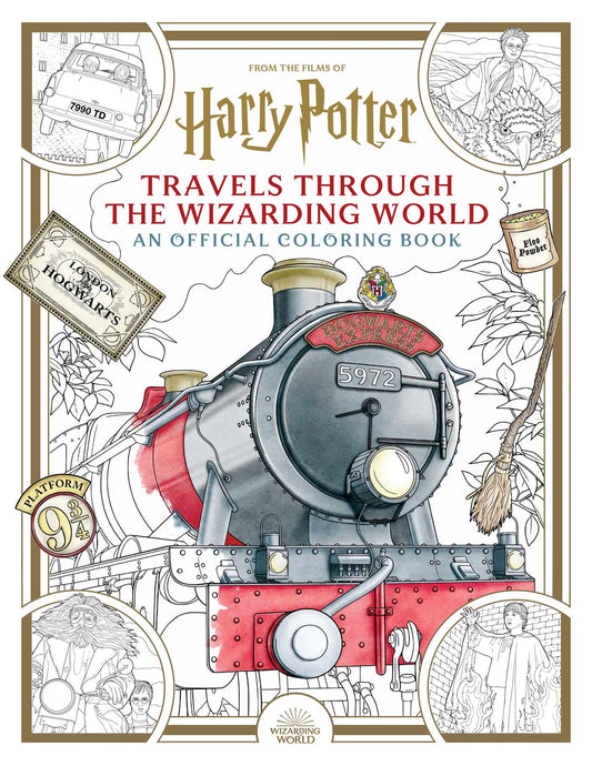 Pop Weasel Image of Harry Potter: Travels Through the Wizarding World: An Official Coloring Book