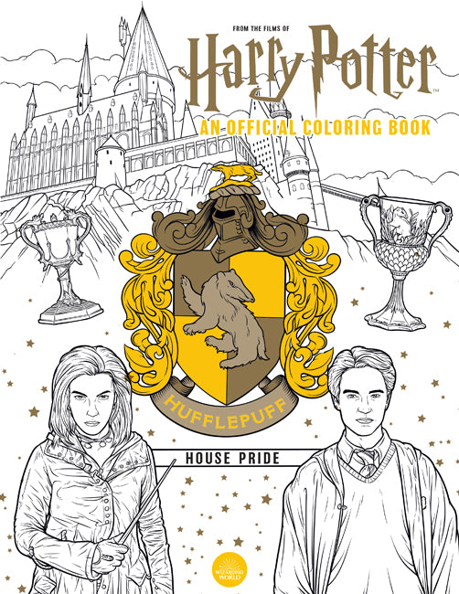 Pop Weasel Image of Harry Potter: Hufflepuff House Pride - The Official Colouring Book - Colouring Book - Image - Pop Weasel