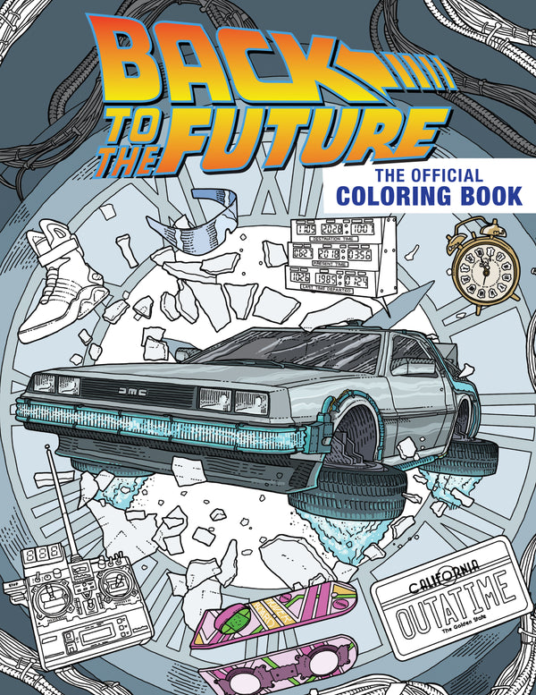 Pop Weasel Image of Back to the Future: The Official Coloring Book