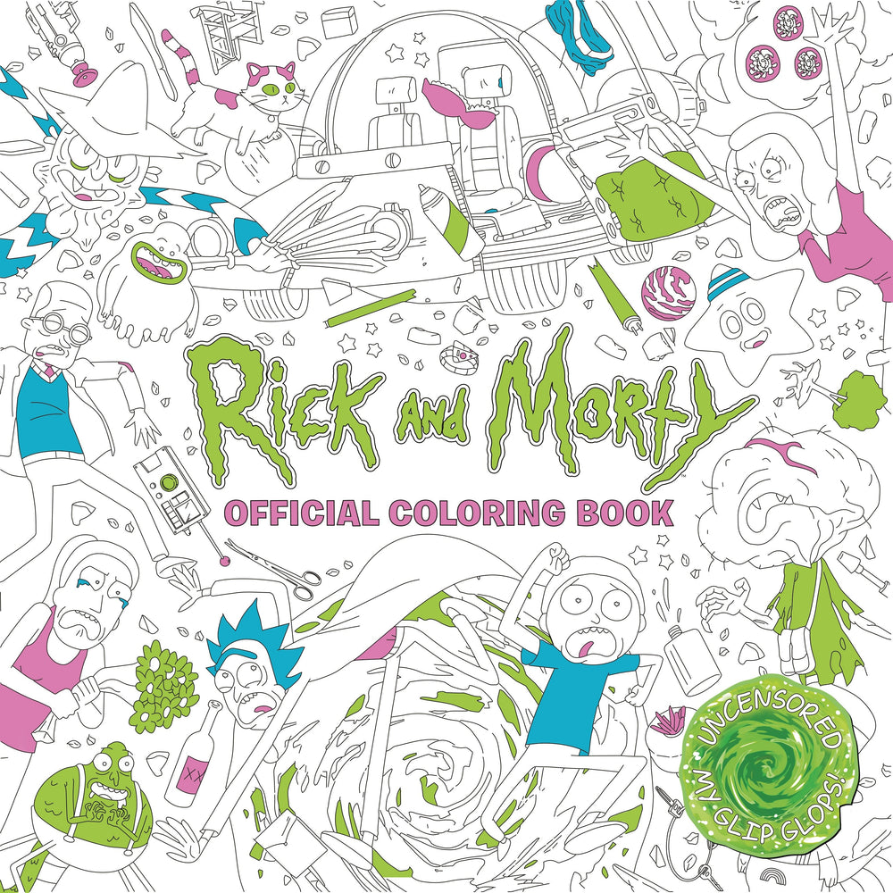 Rick and Morty Official Coloring Book - Image - Books - Image - Pop Weasel