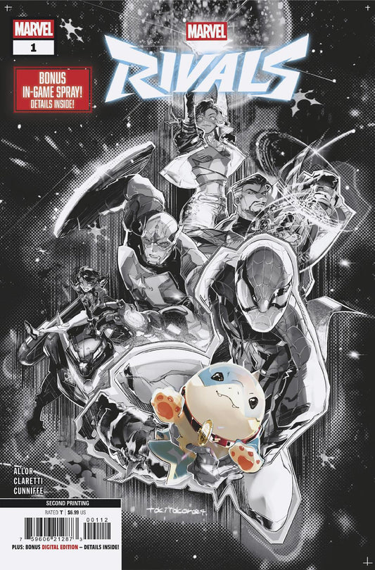 MARVEL RIVALS #1 TOKITOKORO 2ND PRINTING VARIANT - Image