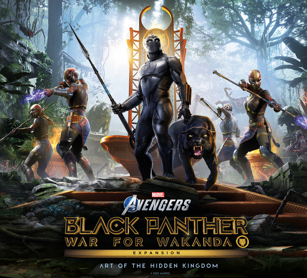 Marvel's Avengers: Black Panther: War for Wakanda Expansion: Art of the Hidden Kingdom | Hardcover - Image - Books - Image - Pop Weasel