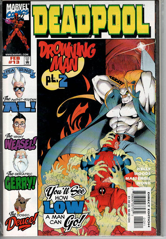 Pre-Owned - Deadpool #13  (February 1998) Scanned Image Pop Weasel Pre-Owned Comics