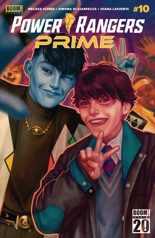 Power Rangers Prime #10 C BOOM 20th Anniversary Variant (Dressed, Puebla) - Image