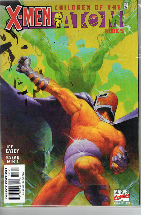 Pre-Owned - X-Men: Children of the Atom #5  (August 2000) Scanned Image Pop Weasel Pre-Owned Comics