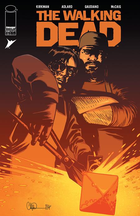 Walking Dead Deluxe #131  B Charlie Adlard & Dave Mccaig Var - Image