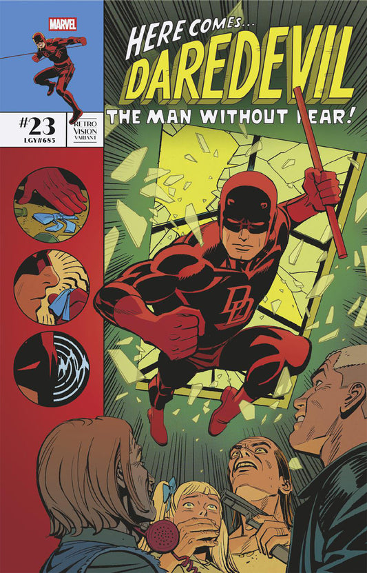DAREDEVIL #23 LEO ROMERO RETROVISION VARIANT - Image