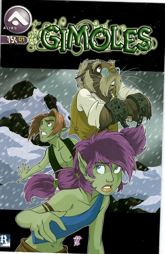 Pre-Owned - The Gimoles #1  (July 2005) Scanned Image Pop Weasel Pre-Owned Comics