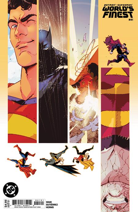 Batman Superman Worlds Finest #41  C Adrian Gutierrez Card Stock Var - Image