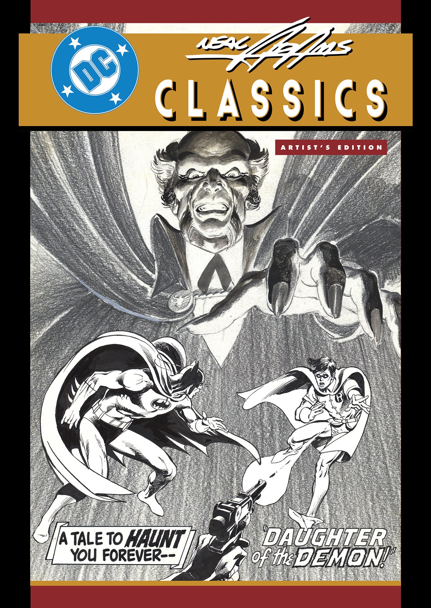 Neal Adams' DC Classics Artist's Edition Cover A (Batman Version) | Hardcover - Image