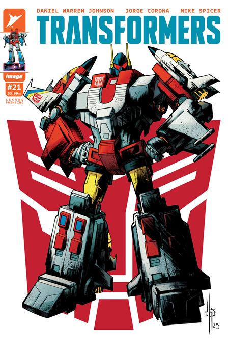 Transformers #21 2nd Ptg  B Jason Howard Autobot Var - Image