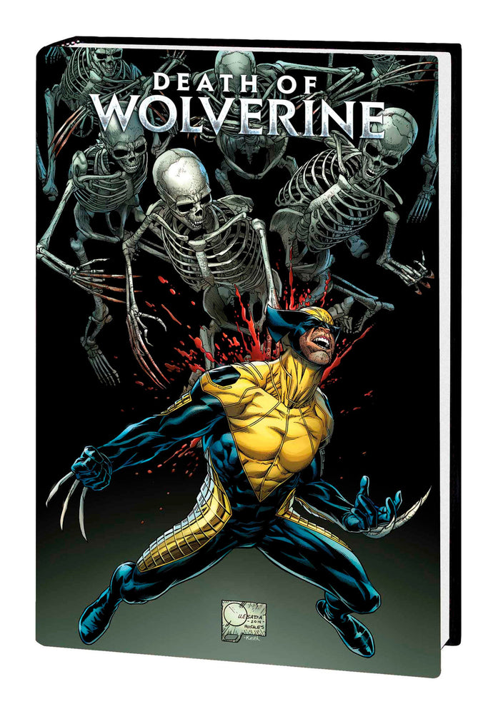 DEATH OF WOLVERINE OMNIBUS JOE QUESADA COVER [DM ONLY] | Hardcover image - Graphic Novels - Image - Pop Weasel