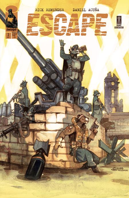 Escape #3  B Inc 1:20 Greg Tocchini Var - Image