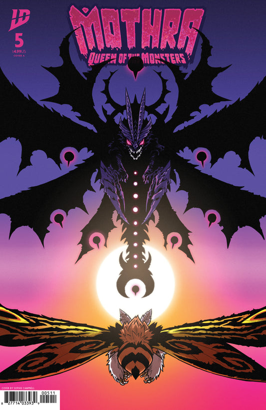 Mothra: Queen of the Monsters #5 Cover A (Campbell) - Image