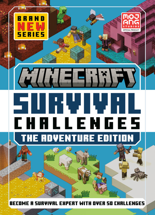 Minecraft: Survival Challenges | Hardcover image