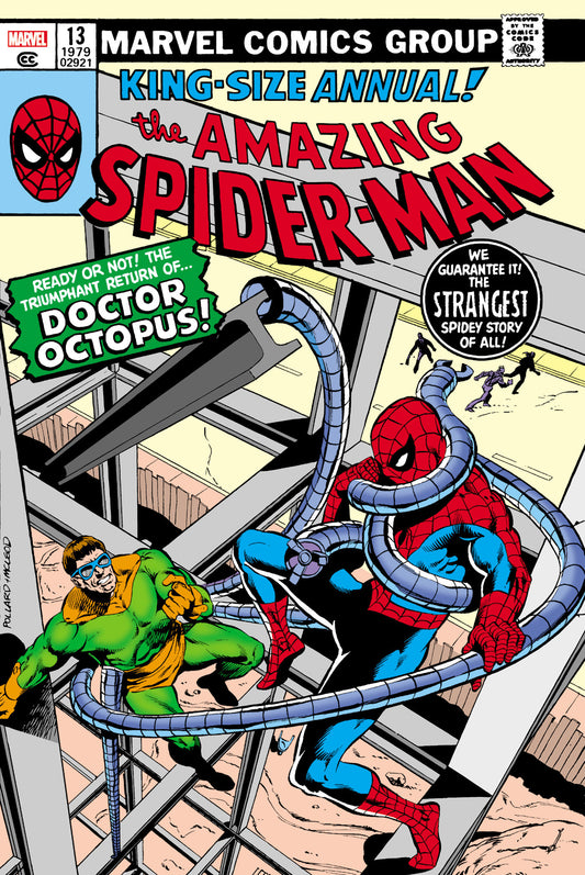 THE AMAZING SPIDER-MAN OMNIBUS VOL. 6 KEITH POLLARD SPIDER-MAN VS. DOC OCK COVER [DM ONLY] | Hardcover image