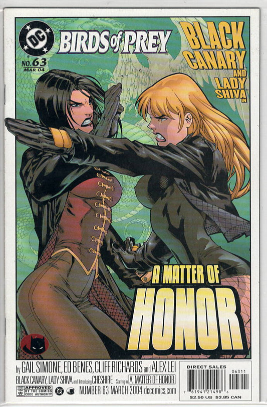 Pre-Owned - Birds of Prey #63  (March 2004) - Image