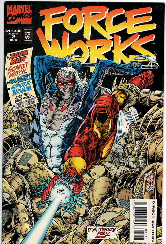 Pre-Owned - Force Works #2  (August 1994) Scanned Image Pop Weasel Pre-Owned Comics