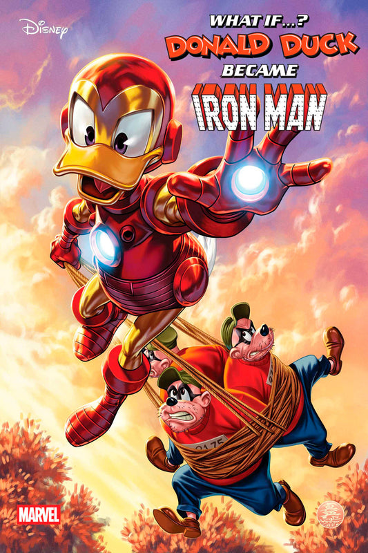 MARVEL & DISNEY: WHAT IF...? DONALD DUCK BECAME IRON MAN #1 MARK BROOKS VARIANT - Image