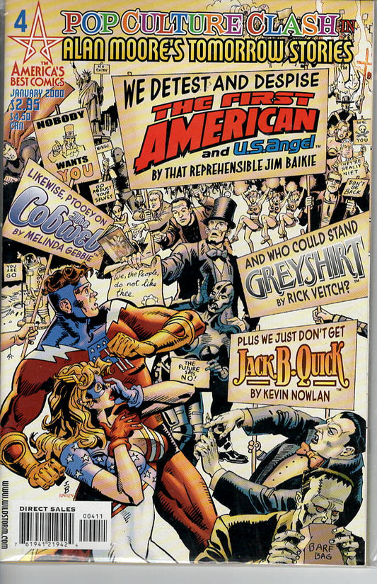 Pre-Owned - Tomorrow Stories #4  (January 2000) Scanned Image Pop Weasel Pre-Owned Comics