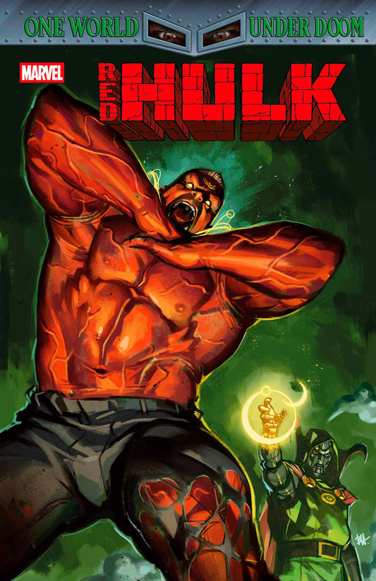 RED HULK #3 BEN HARVEY VARIANT [DOOM] - Image