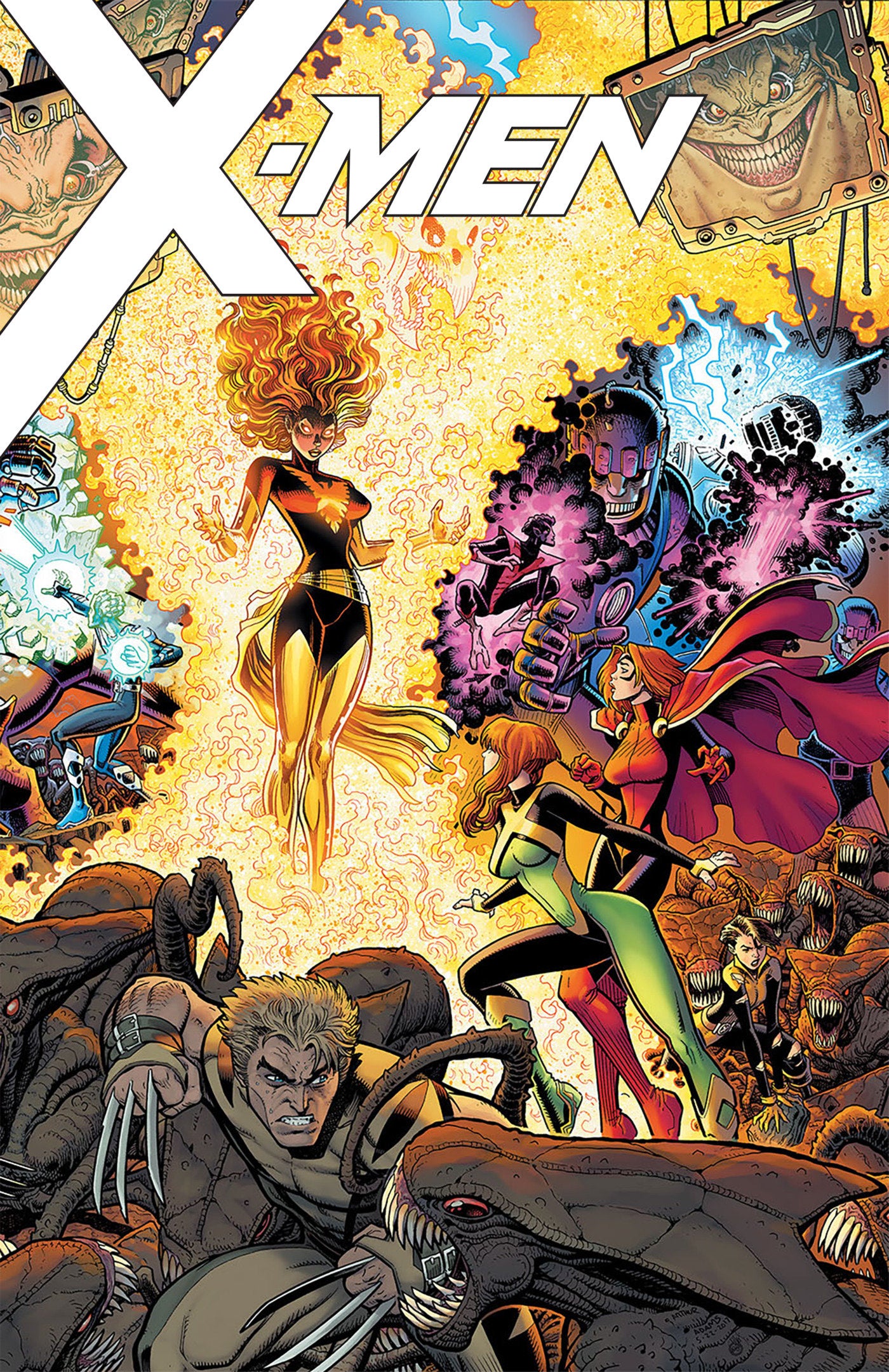 X-Men By Marc Guggenheim Omnibus Arthur Adams Cover [DM Only] | Hardcover - Image